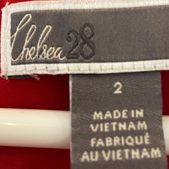 Nordstrom’s  NEW red dress - size 2 - Picture 4 of 6